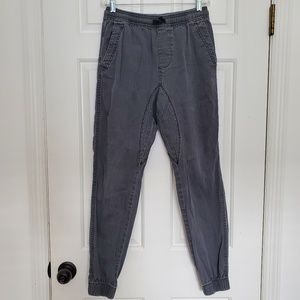 3for$25 faded glory grey sweat pants jean like 28-30